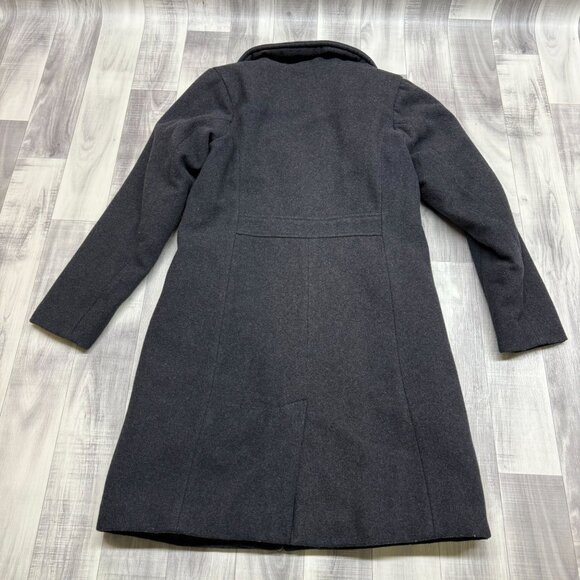 ✅Womens M Stormtech Performance Wool Blend Coat Charocal Grey Button Up Jacket - Picture 11 of 13